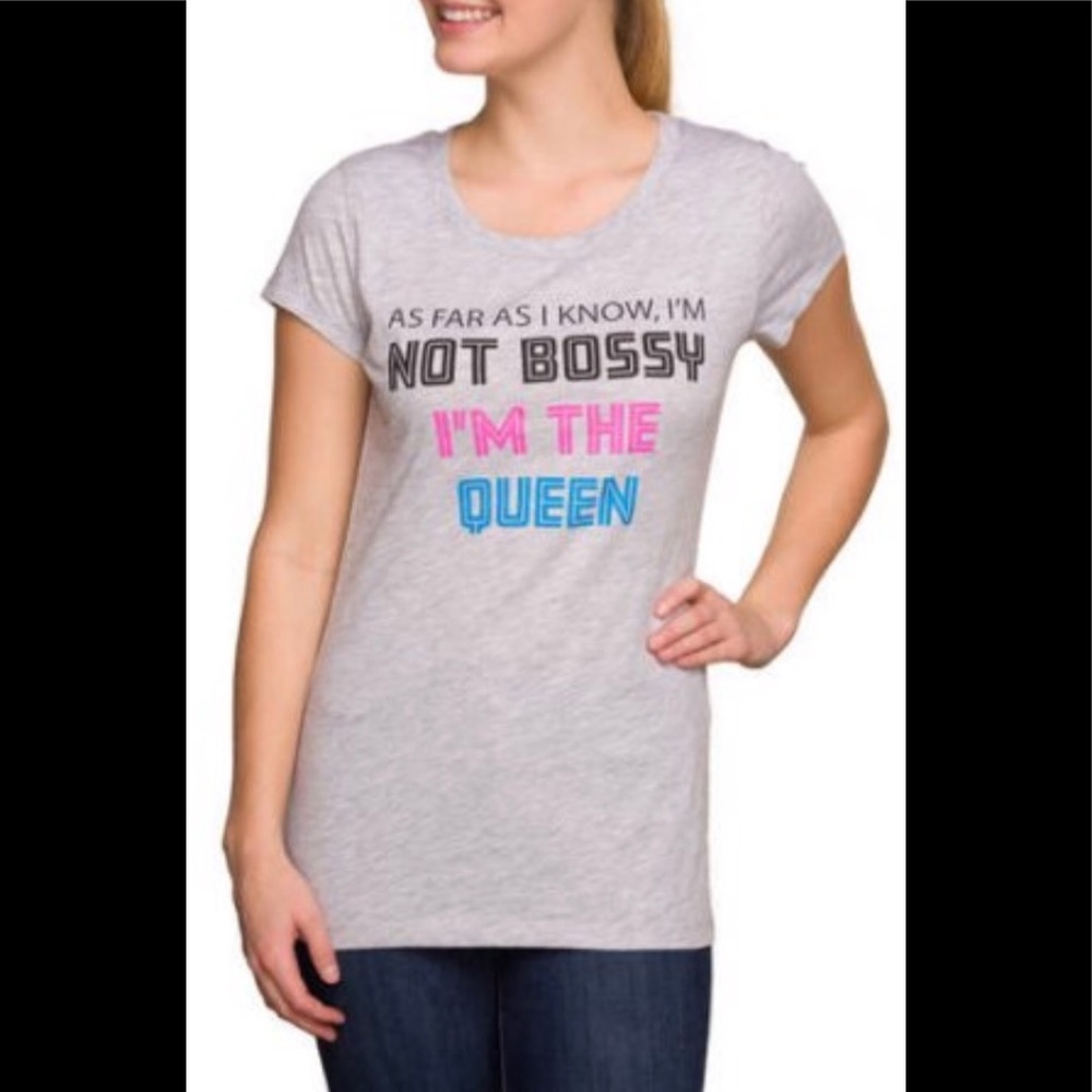 Work-out Tee 👑Not bossy...I'm the queen👑