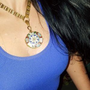 VINTAGE Jewelry - AUTHENTIC VINTAGE Chunky Chain Pendant Necklace VINTAGE Jewelry - AUTHENTIC VINTAGE Chunky Chain Pendant Necklace