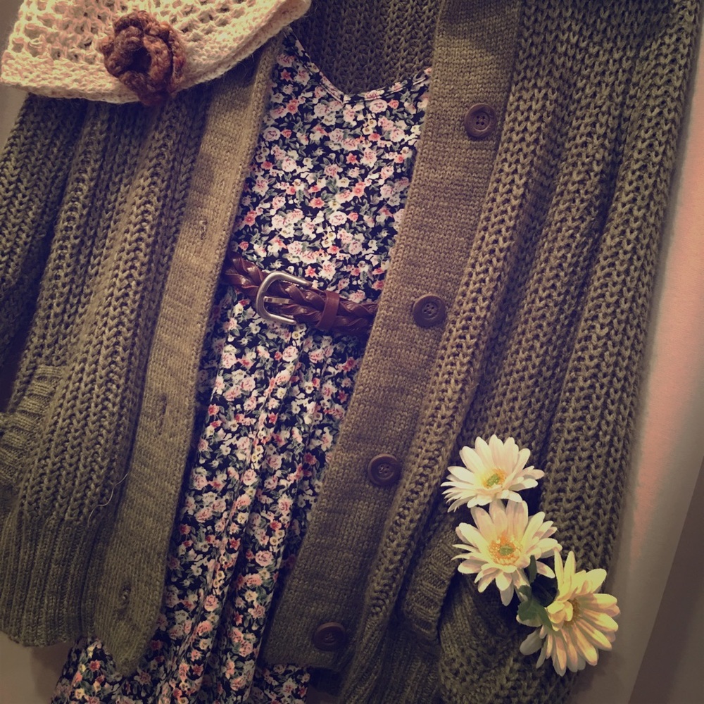 Forever 21 knit spaghetti strap dress Sz: M