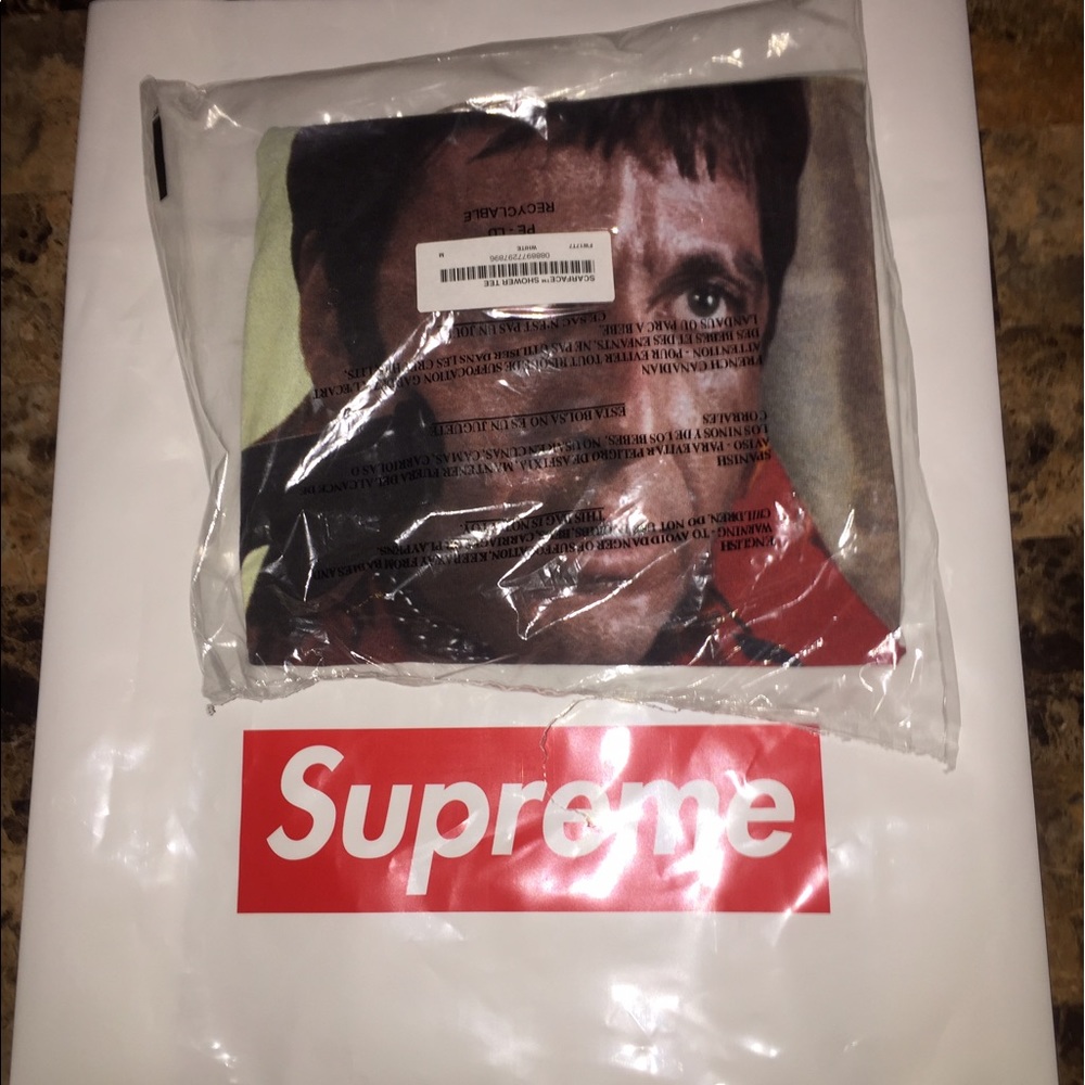Supreme Scarface Shower Tee