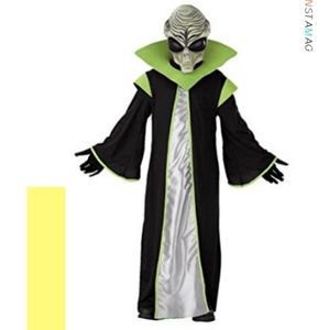Boy's Alien Costume Sz M (8)
