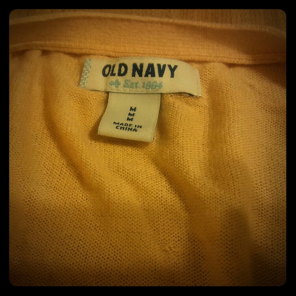 Old Navy Cardigan 3/4 sleeve Size Medium