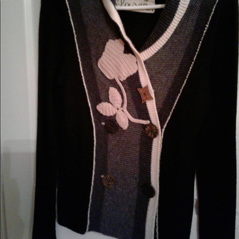 Anthropology Wool Cashmere Blend Sweater