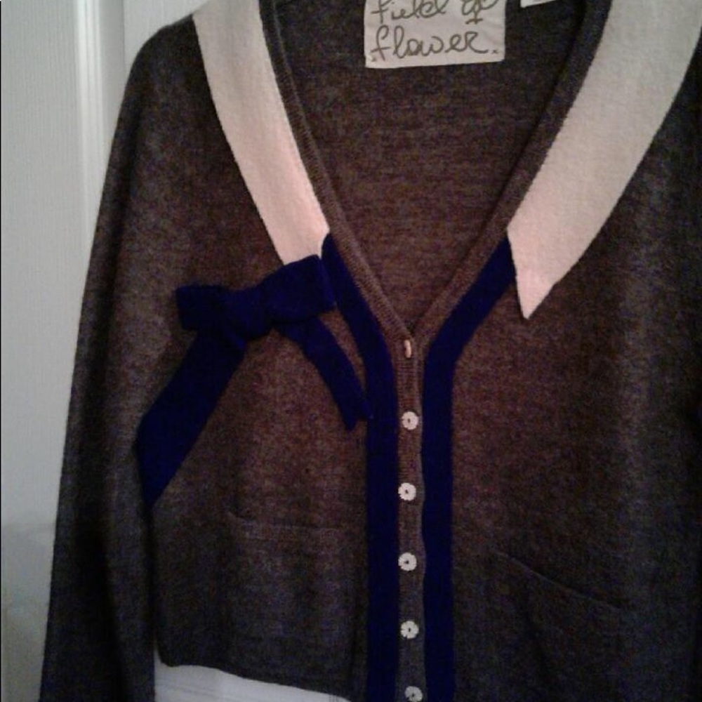Anthropology Wool Cardigan