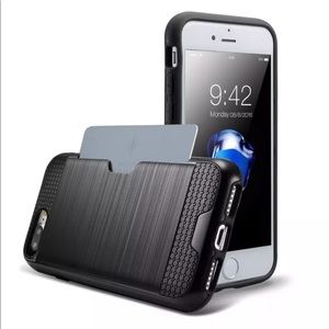 iPhone 7 Protective Credit Card Wallet Case