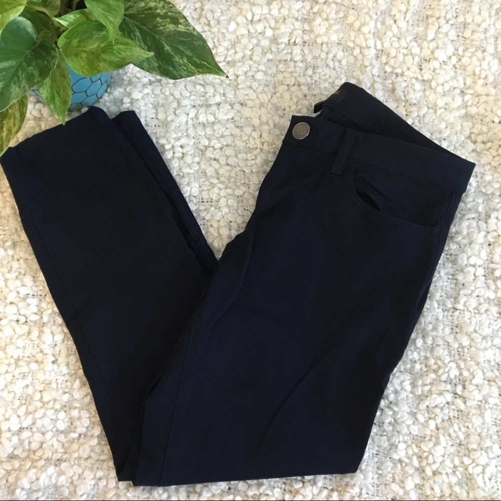 Size 4 Sloan pant Banana Republic navy skinny