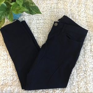 Size 4 Sloan pant Banana Republic navy skinny