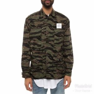 BDU Fatigue Jacket Tiger Stripe Camo
