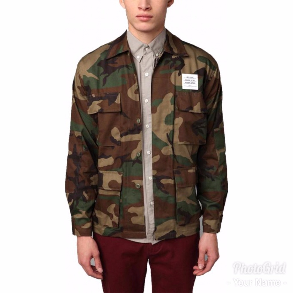 BDU Fatigue Jacket Camo