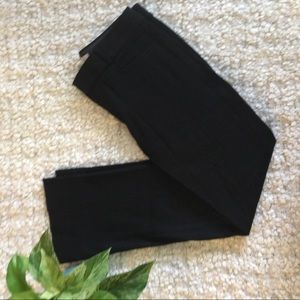 Banana Republic Sloan bootcut black pants short