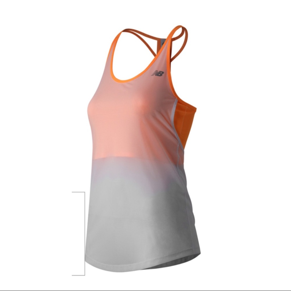 New balance ice hybrid racerback running tank