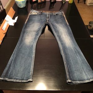 NWOT ROCK REVIVAL SIZE 34/32 “Pilikin” EASY BOOTS