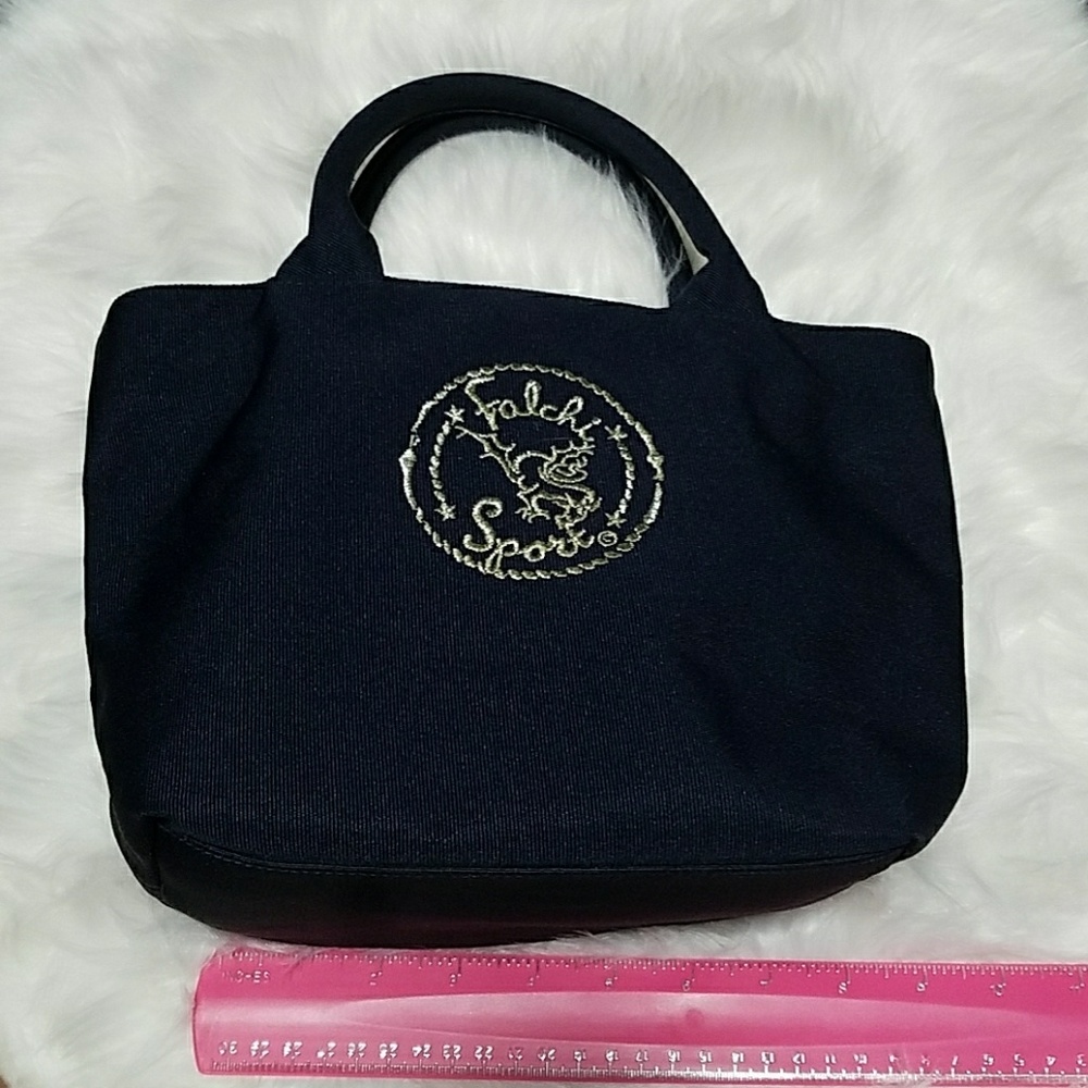 FALCHI SPORT BLUE GOLD SMALL TOTE W456A