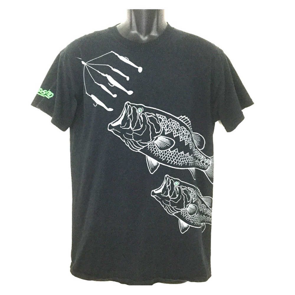 Bass King Fishing Shirt Men's M boating