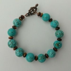 Howlite bracelet