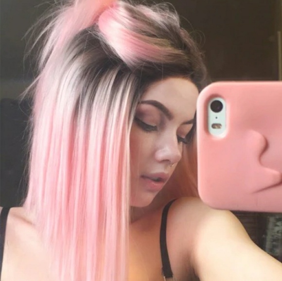Ombre Pink Beauty LaceFront Wig!!