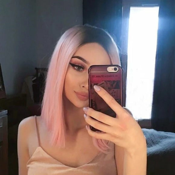 Ombre Pink Beauty LaceFront Wig!!