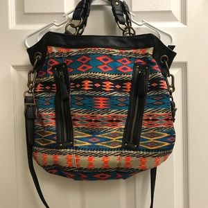 Tribal print bag