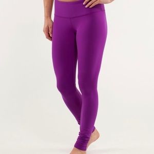 Lululemon wunder under iii pants