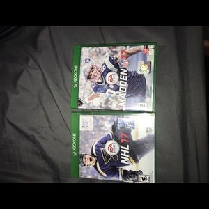 Madden and Nhl 17