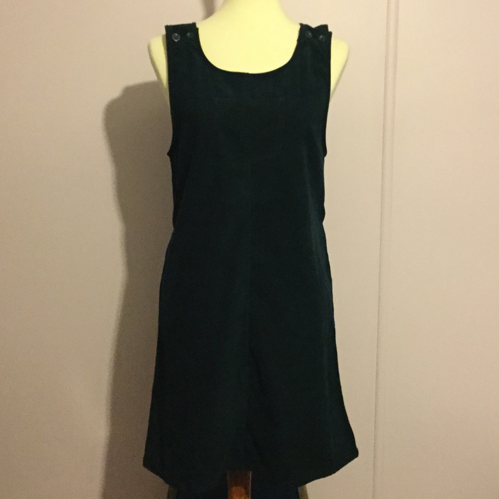 🚩 Any $15 when bundled by Jenna Lane, Vintage Dress Dark Green Size M