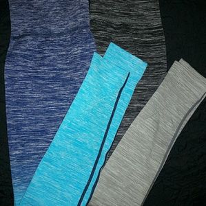 Lycra Ombre fitness Leggins