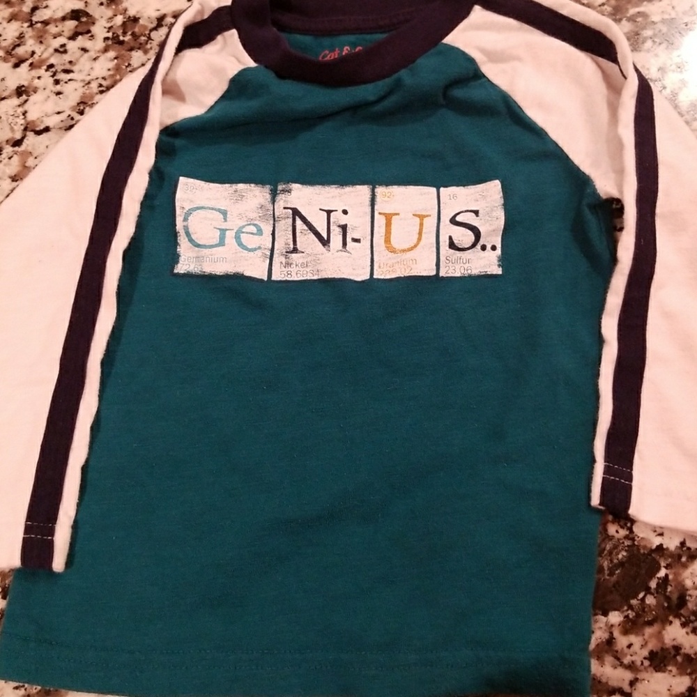 Long sleeve GENIUS t shirt