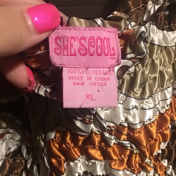 She’s Cool brand size XL spaghetti strap dress top - Picture 2 of 4