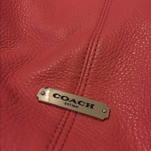 COACH Leather Hobo Bag