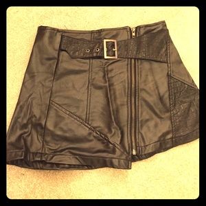 Nasty gal Leather mini