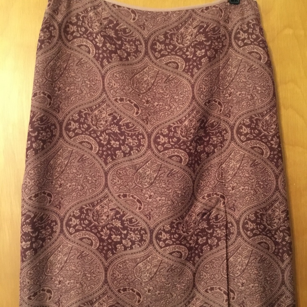 Knee length lined skirt from Casual Corner