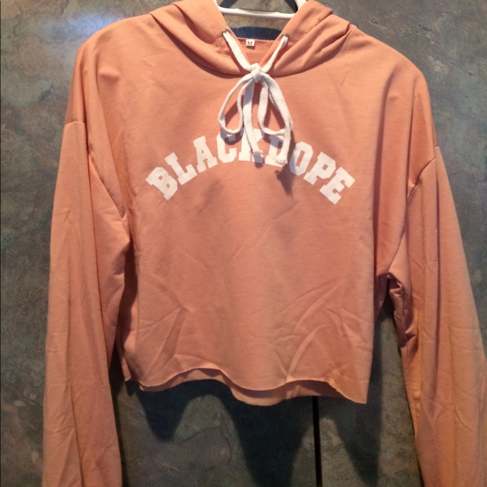 Cropped hoodie