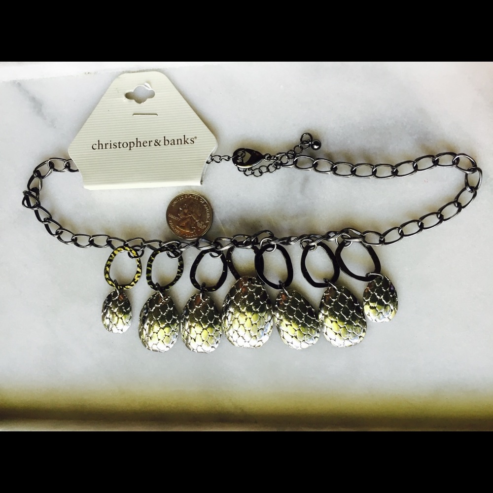 🍍Christopher & Banks Pineapple Necklace🍍 - Picture 3 of 4