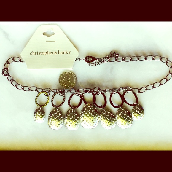 🍍Christopher & Banks Pineapple Necklace🍍 - Picture 2 of 4