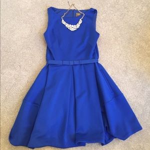 Blue dress