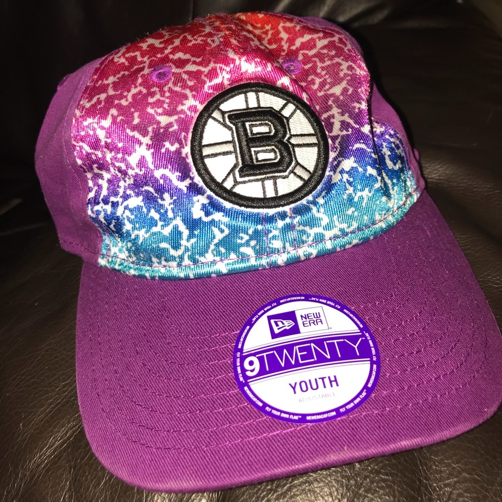 Bruins youth hockey hat