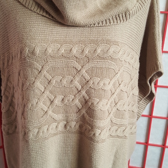 LaSeine Poncho Sweater Ruana Wool Blend - Picture 5 of 8