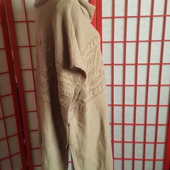 LaSeine Poncho Sweater Ruana Wool Blend - Picture 7 of 8