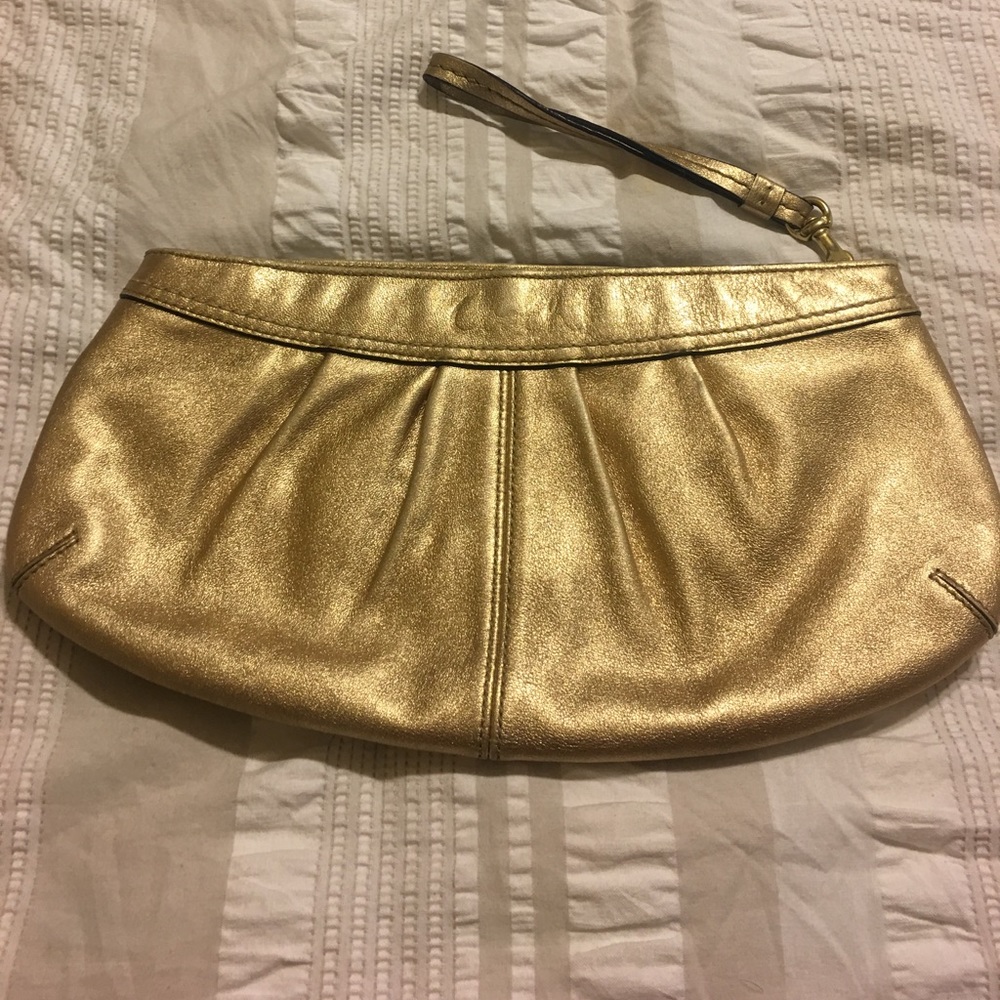 Gold Coach Clutch