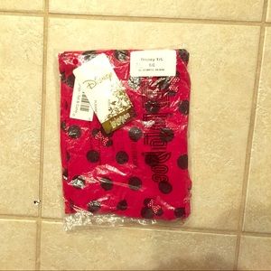 NWT Disney Red/Black TC Lularoe leggings