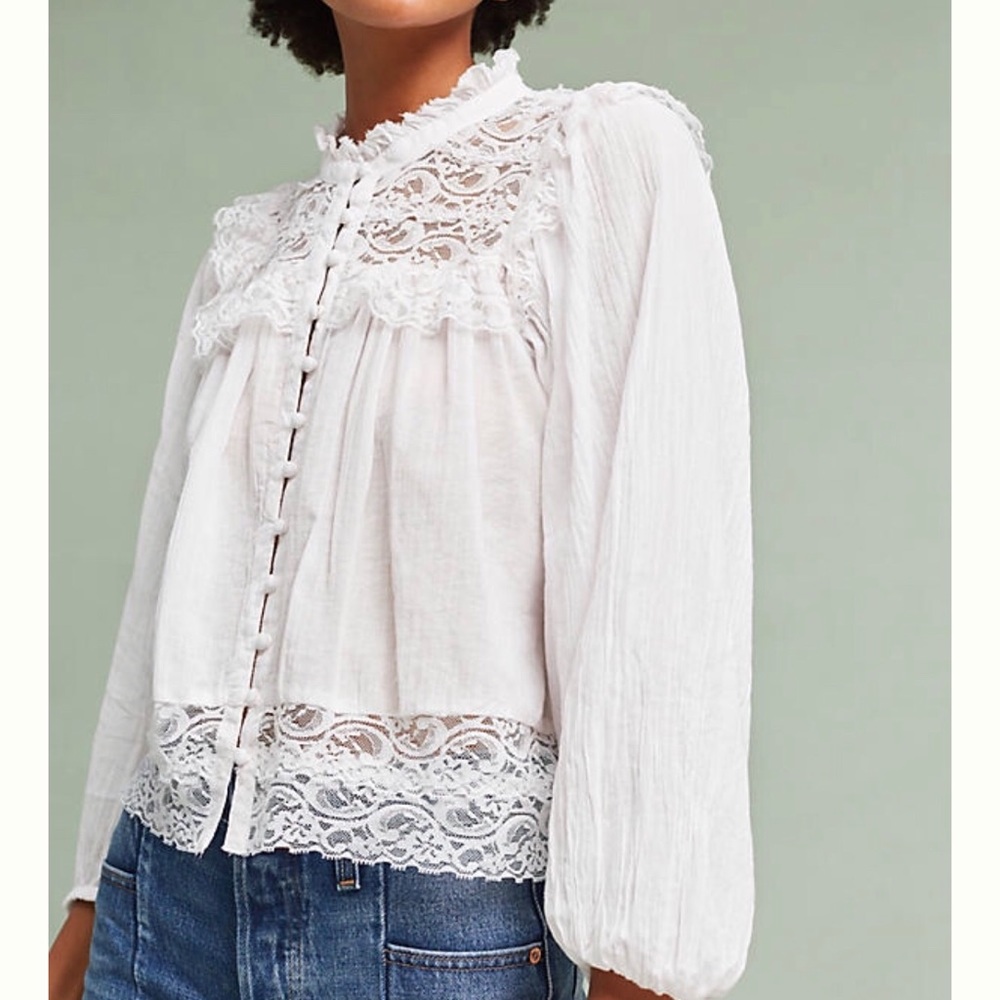 Anthropologie Blouse - Picture 4 of 8