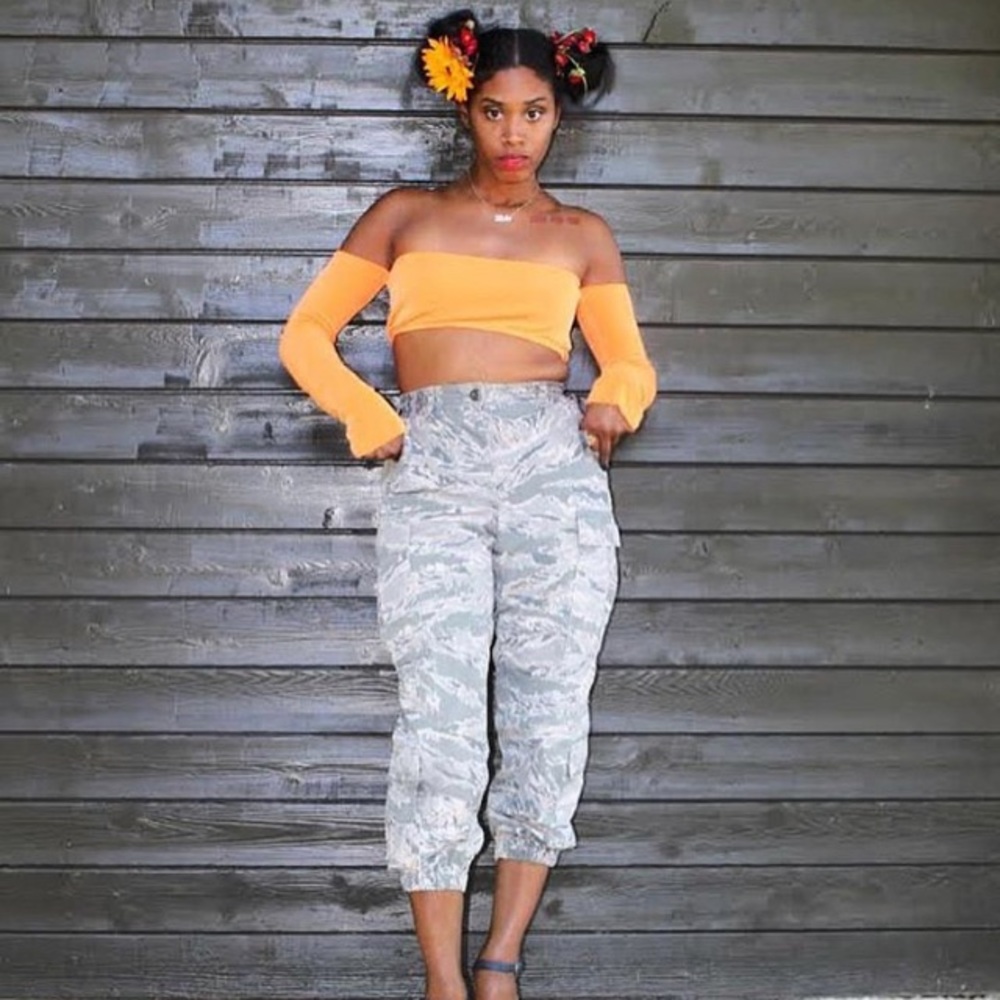 Jogger camo pants