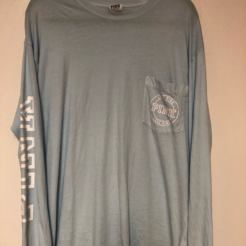 Pink long sleeve shirt