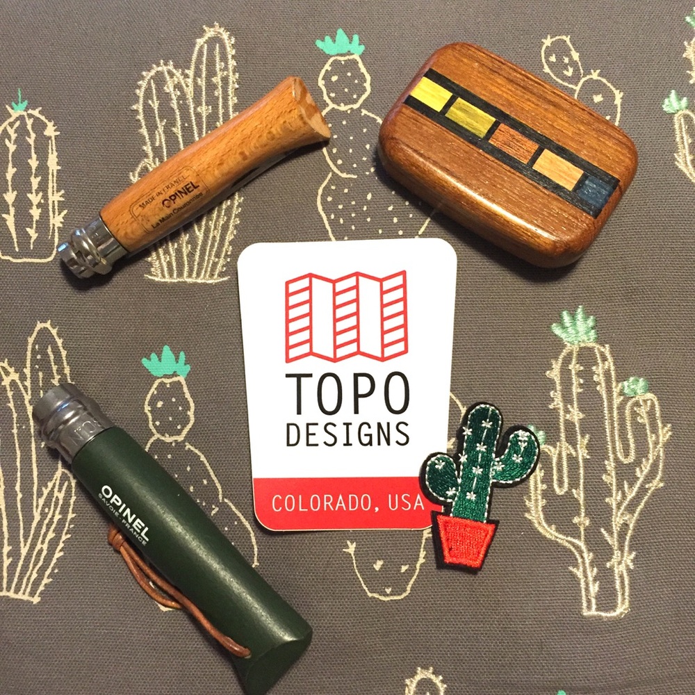 TOPO Design Sticker Colorado USA