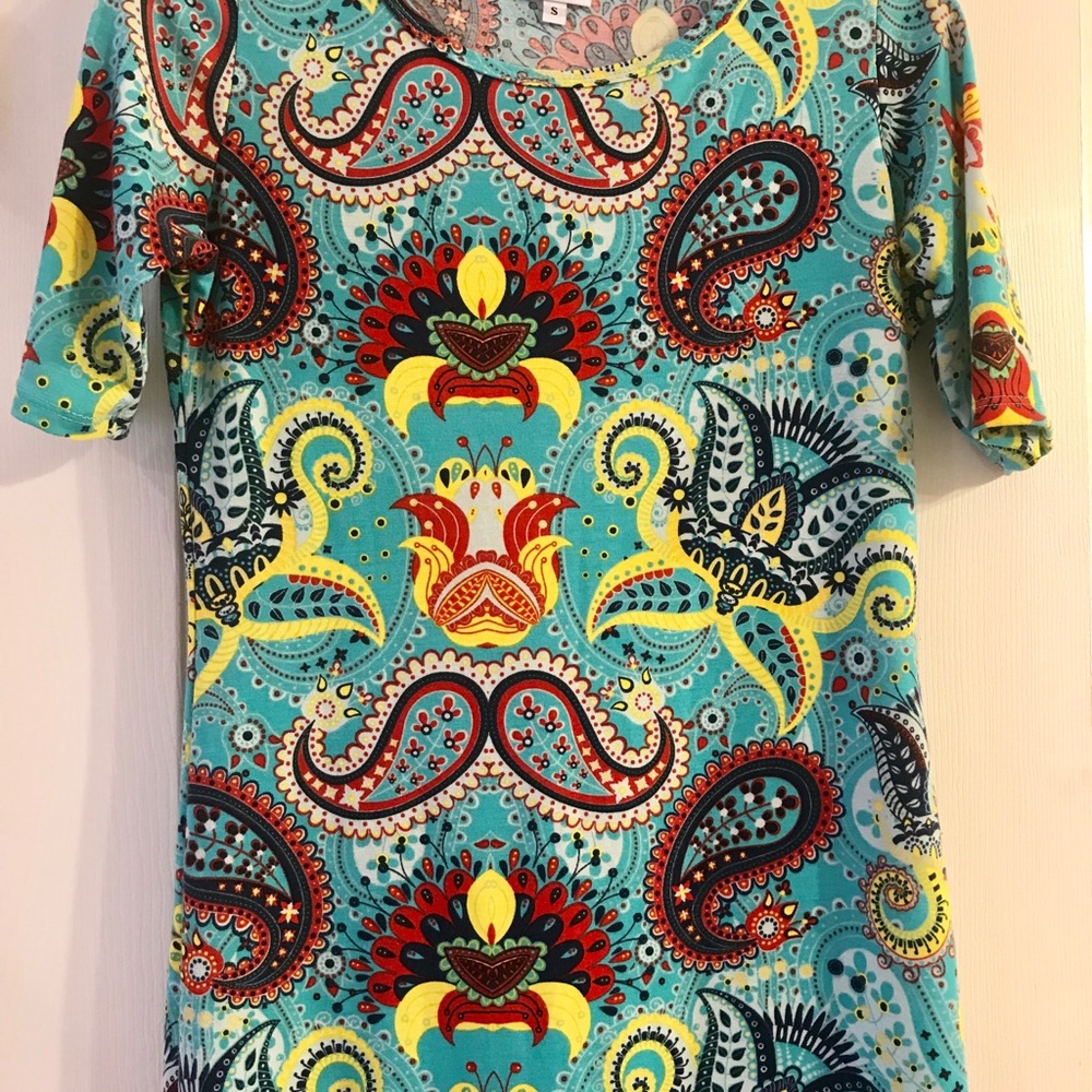 Lularoe Julia dress size small S unicorn