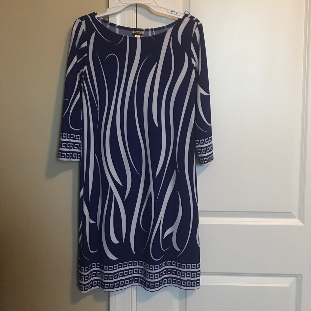 Funky pattern boho dress