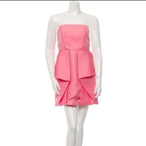 NEW WITH TAGS TIBI PINK STRAPLESS DRESS $495