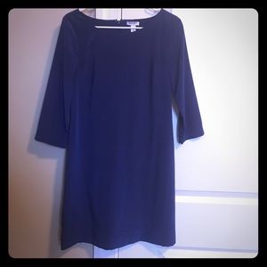 Blue hippie dress