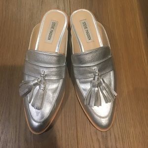 Stew Madden - metallic mule/loafers