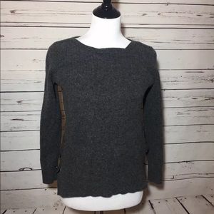 Madewell 100% Merino Wool Gray Sweater